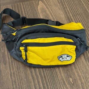 Vans Yellow and Black Men's Waist Bag